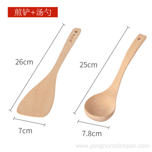 Wholesale quality household pure wood shovel